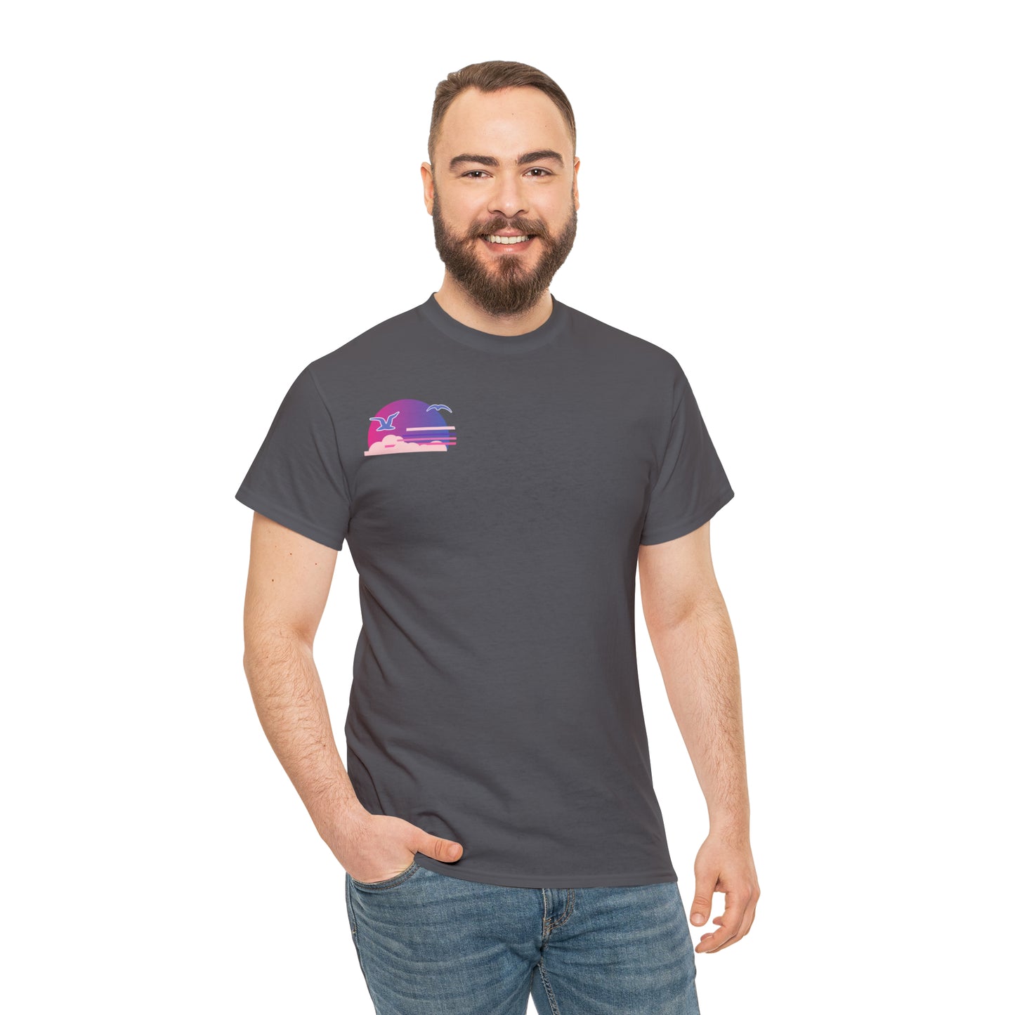 Vaporwave Landscape Unisex Tee