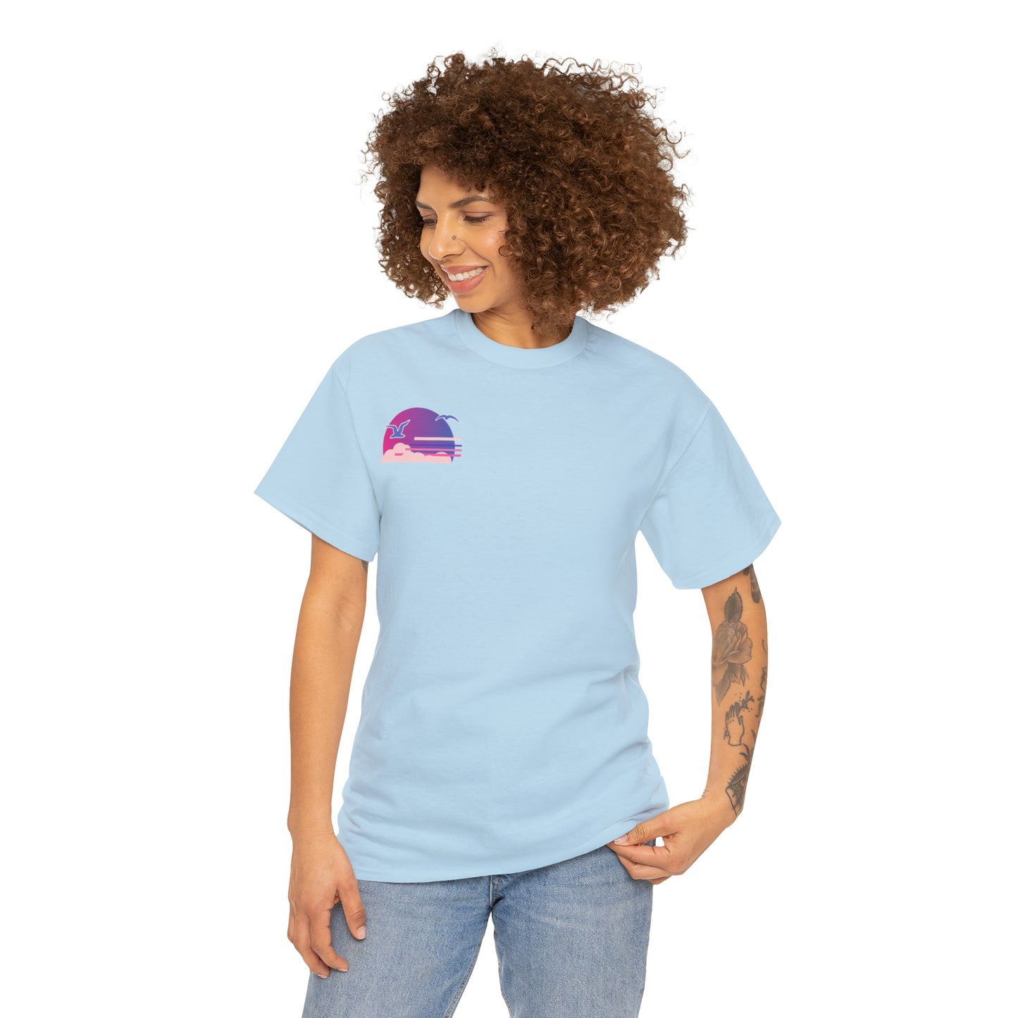 Vaporwave Landscape Unisex Tee