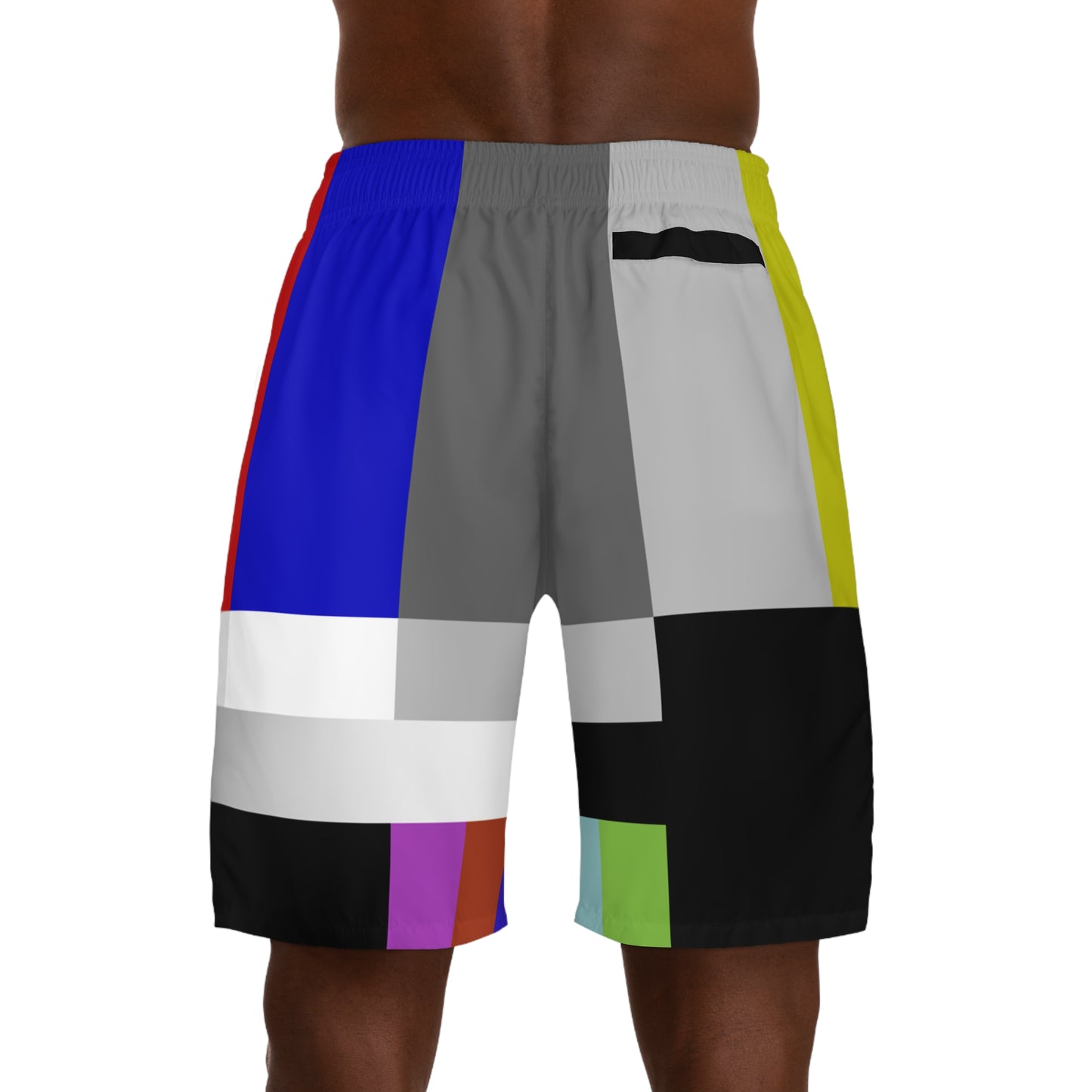 Test Card Men's Jogger Shorts