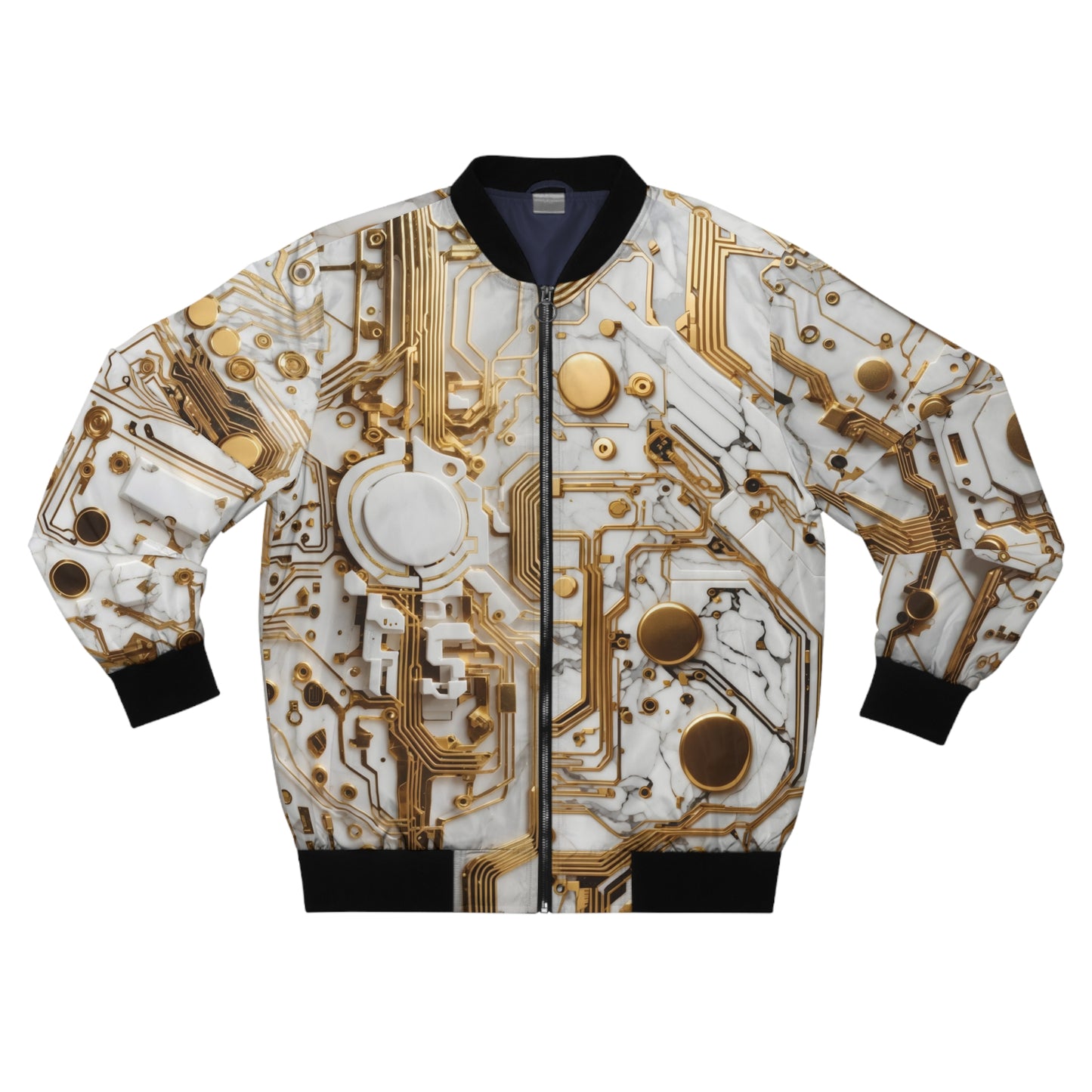 Marble Statue Men's Bomber Jacket