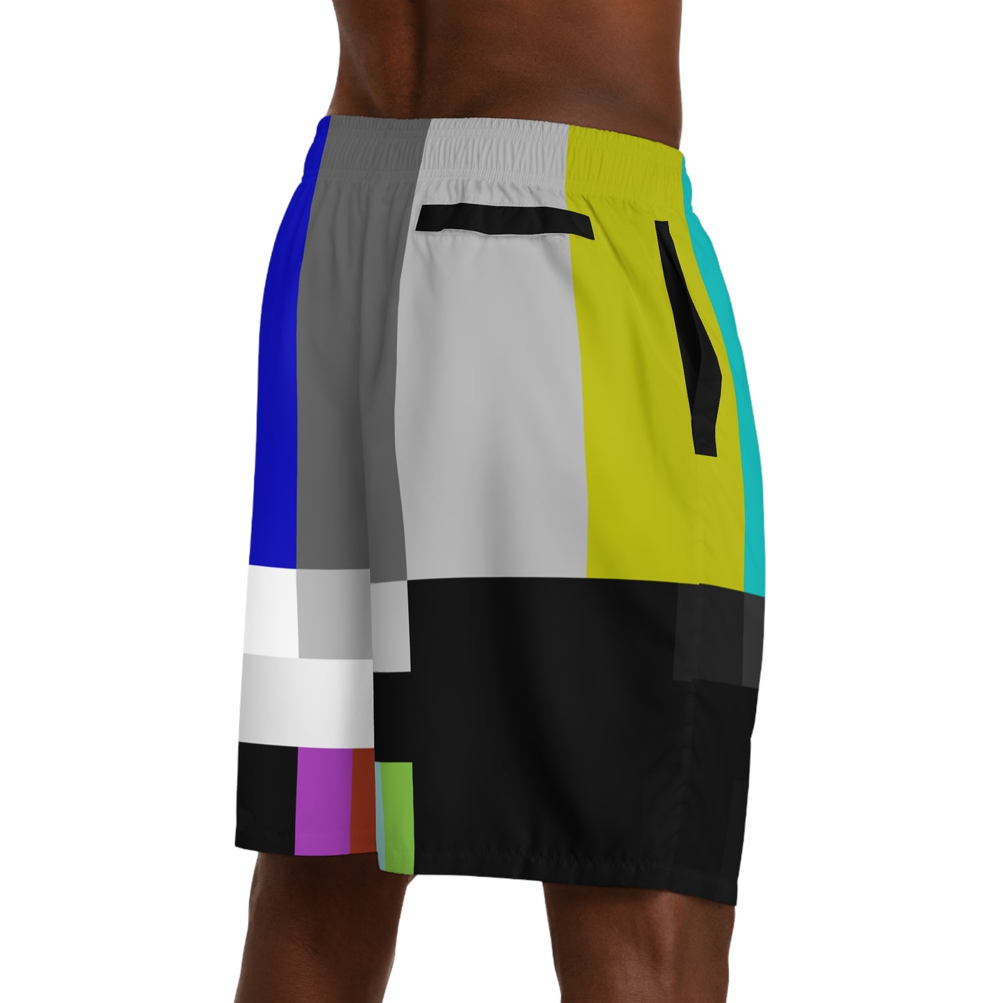 Test Card Men's Jogger Shorts